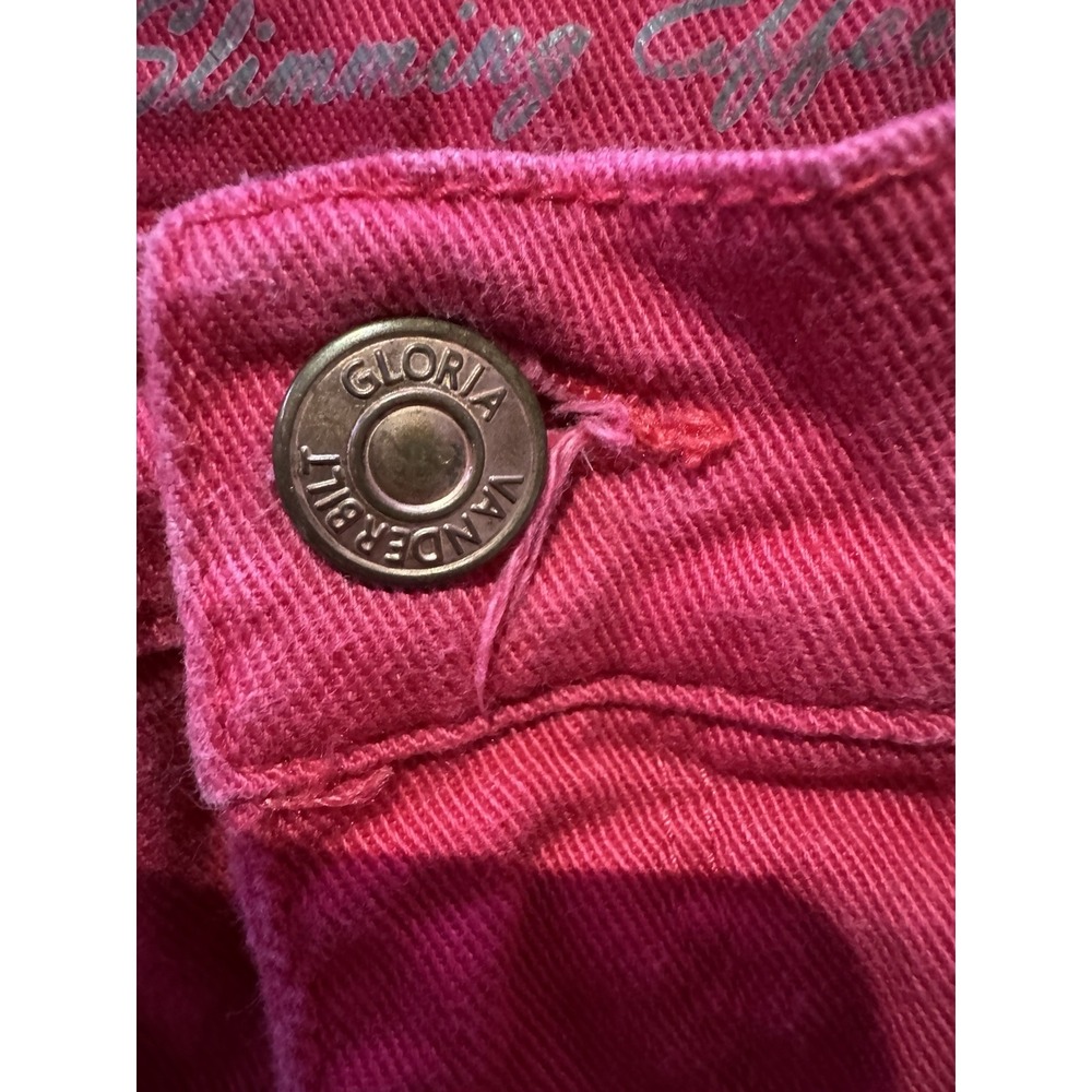 Gloria Vanderbilt Amanda Bermuda Women's Sz 12 Khaki All Around Slimming Shorts - Picture 6 of 8